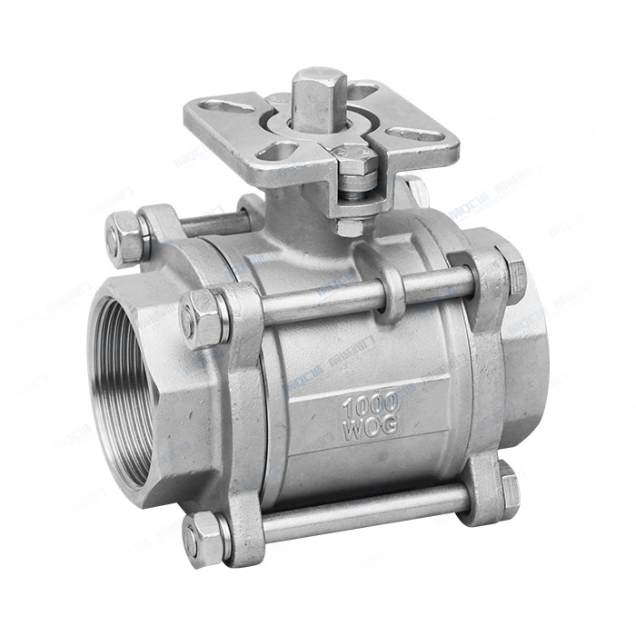 三片式高平台球阀