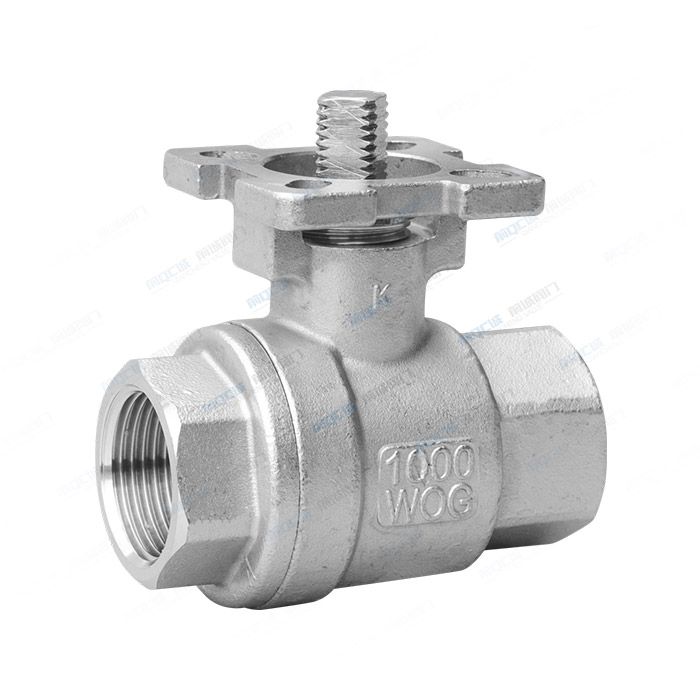 二片式高平台球阀